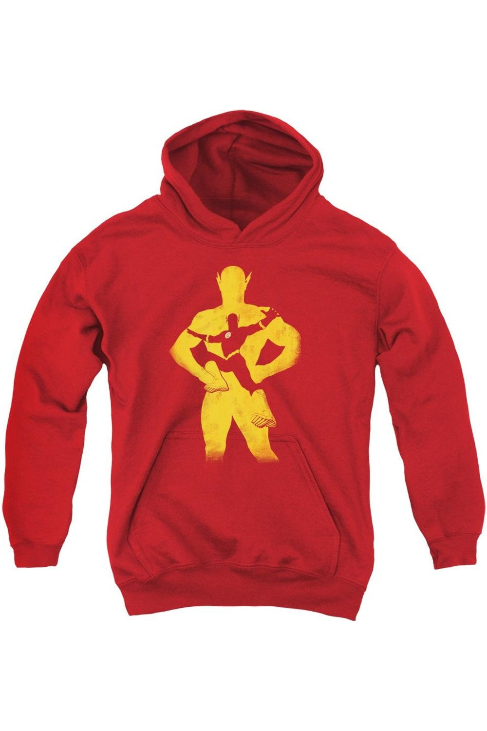 

Футболка с капюшоном Justice League of America Flash Knockout для подростков Gildan, красный