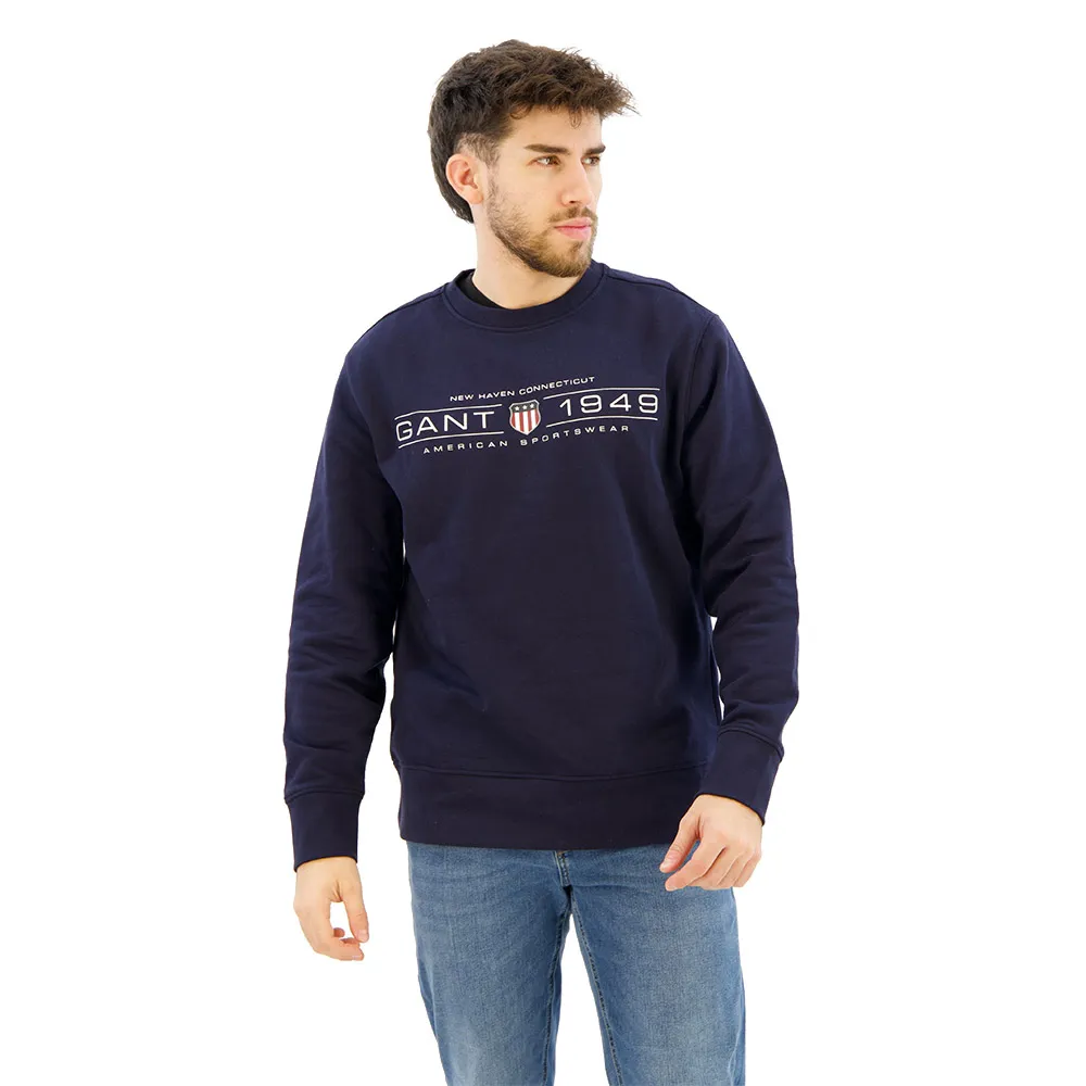 

Толстовка Gant Graphic, синий