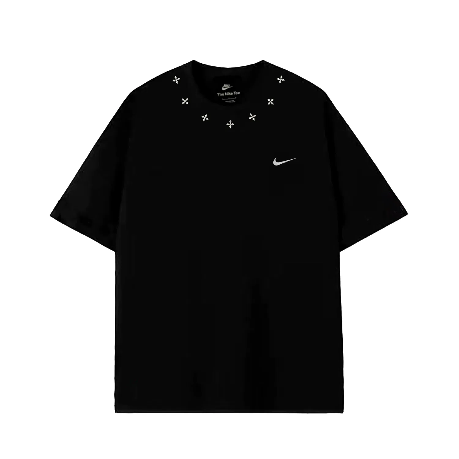 Футболка с вышивкой Nike Sportswear Premium Edition-Black — фото 3