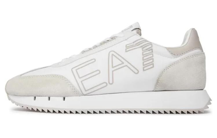 

Кроссовки EMPORIO ARMANI EA7 Lifestyle Shoes Unisex Low-top Off White, цвет Off White