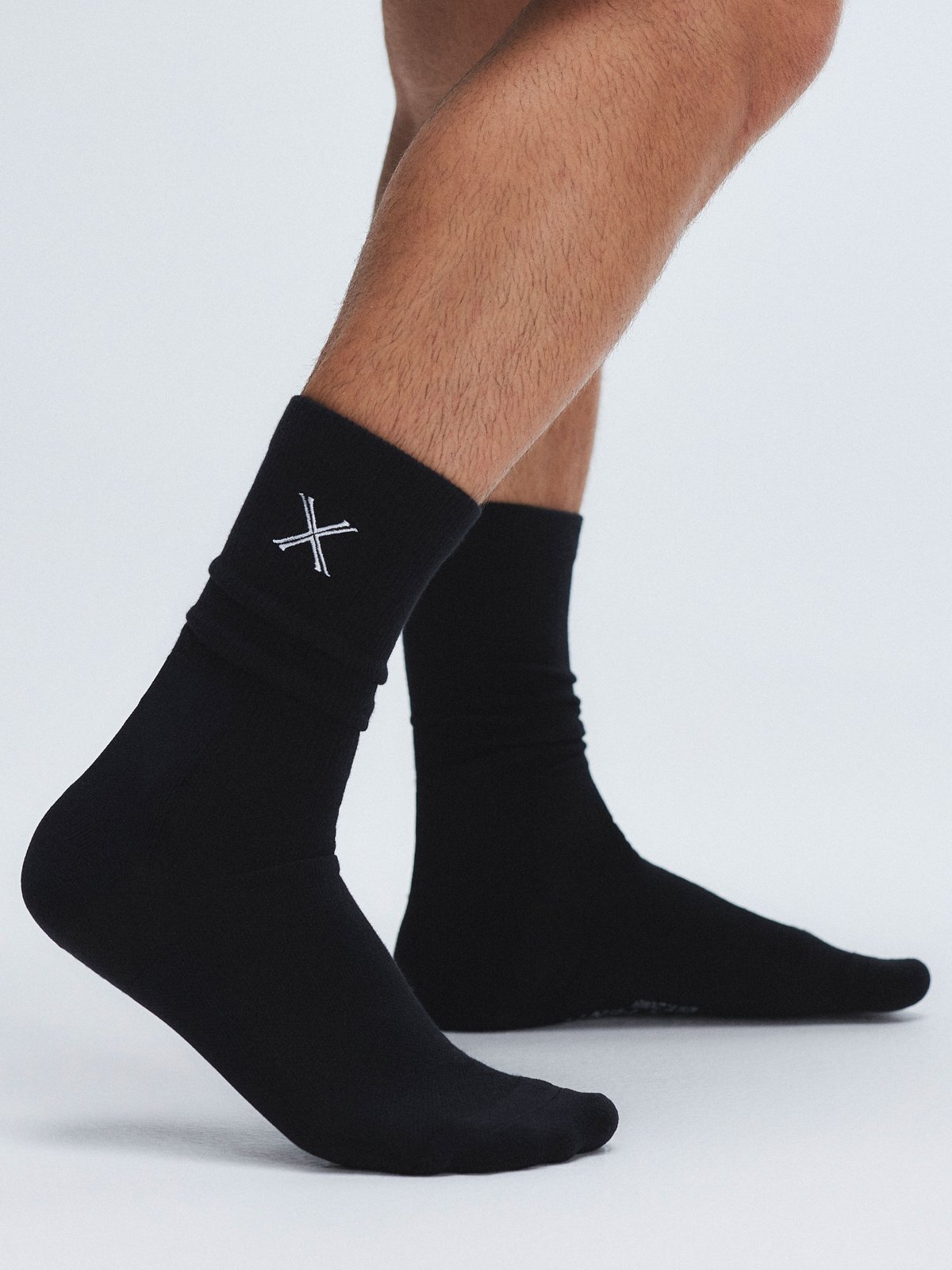 

Носки Savage X Fenty Lounge Crew, цвет Black Caviar