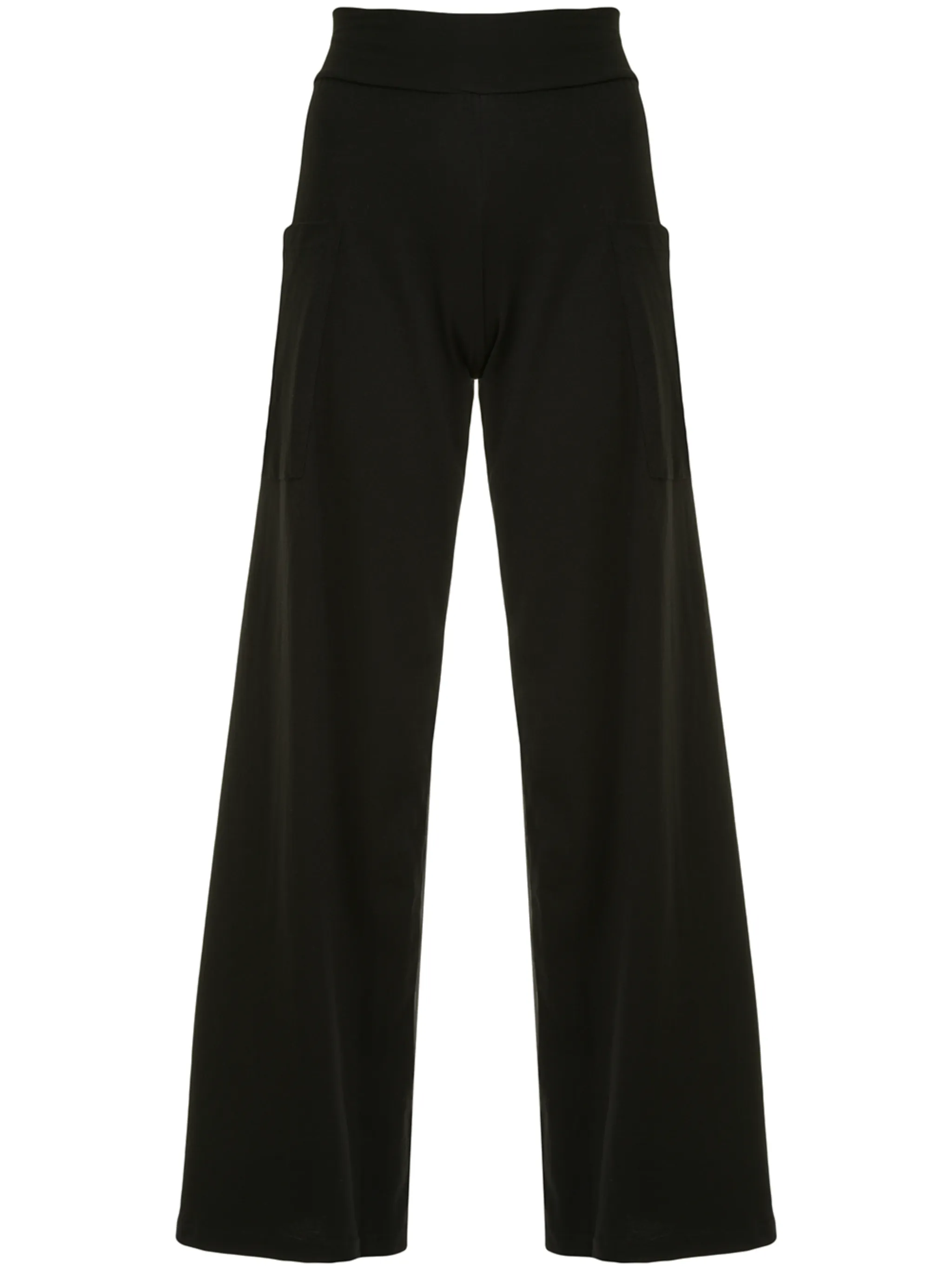 

Широкие брюки с накладными карманами Agnès B., черный