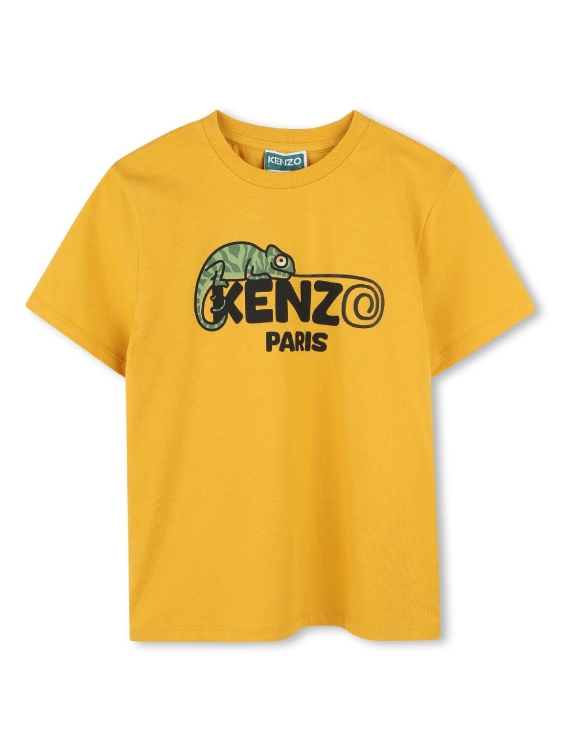 

Kenzo Kids футболка с логотипом, желтый