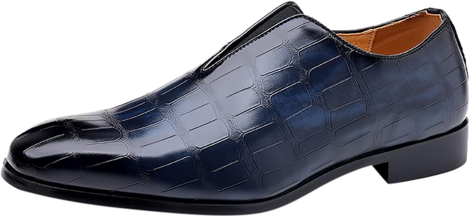 

Мужские классические повседневные туфли-лоаферы, оксфорды под смокинг, формальные свадебные туфли, широкие деловые лоферы с перемычкой Generic, 008