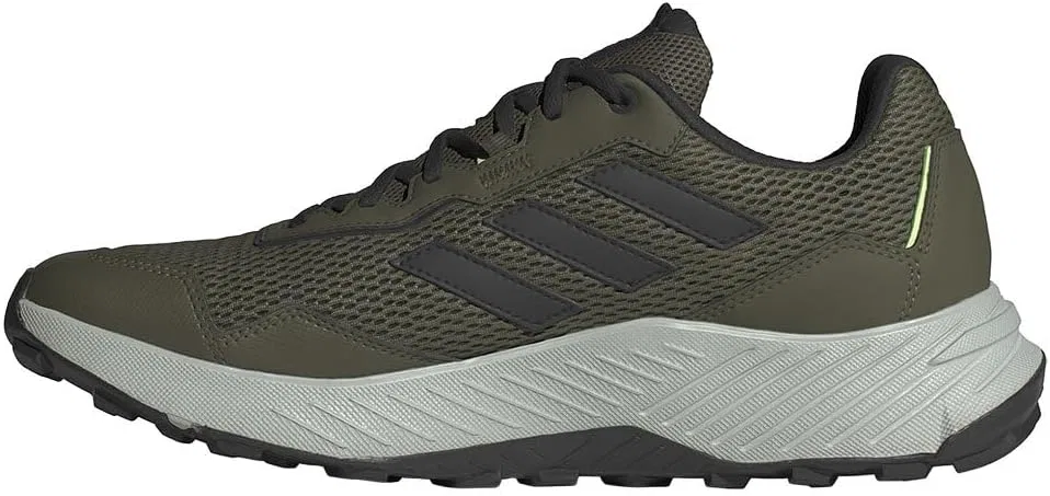 Кроссовки для трейлраннинга Adidas Tracefinder Unisex, черный/зеленый/оливковый — фото 4