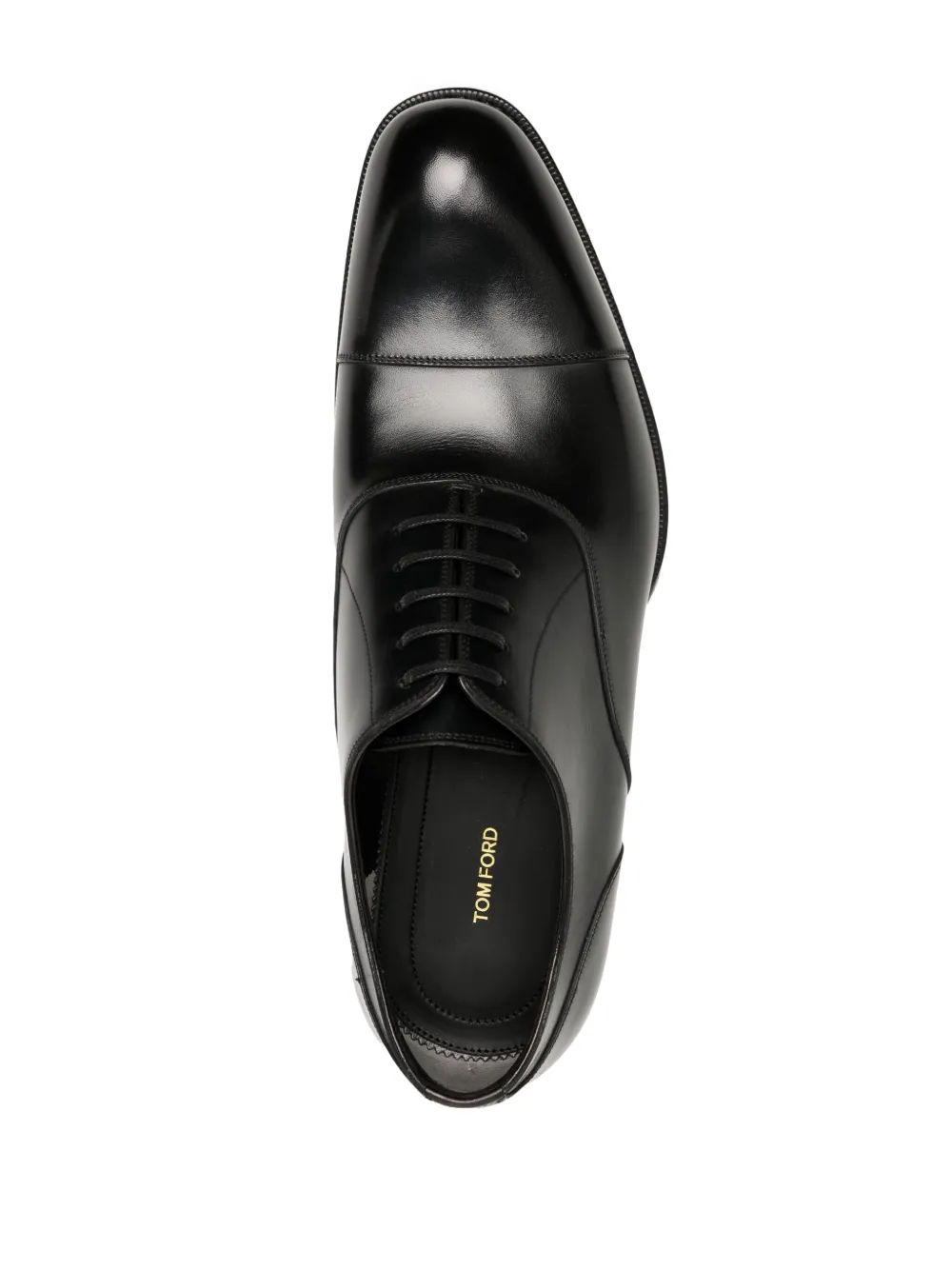 Туфли Elkan на шнуровке TOM FORD, черный — фото 4