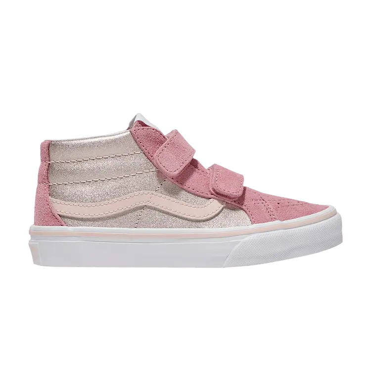 

Кроссовки Vans Sk8-Mid V Kids Metallic Pink, розовый