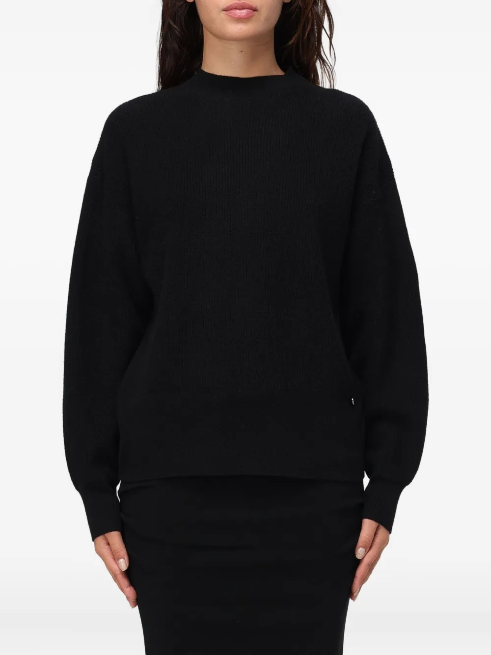 

Топ с открытой спиной и пуговицами в виде жемчуга Liu Jo, черный