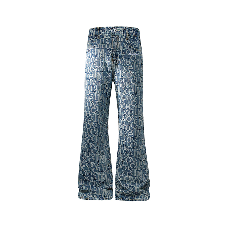 

Джинсы мужские расклешенные VanCamel, светло-синий