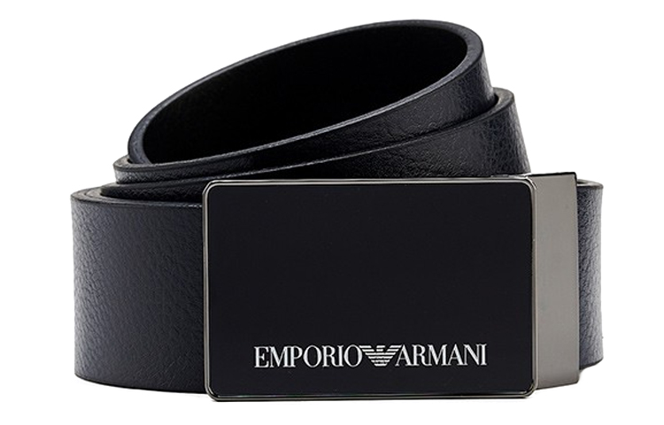 

Ремень с пряжкой и логотипом EMPORIO ARMANI