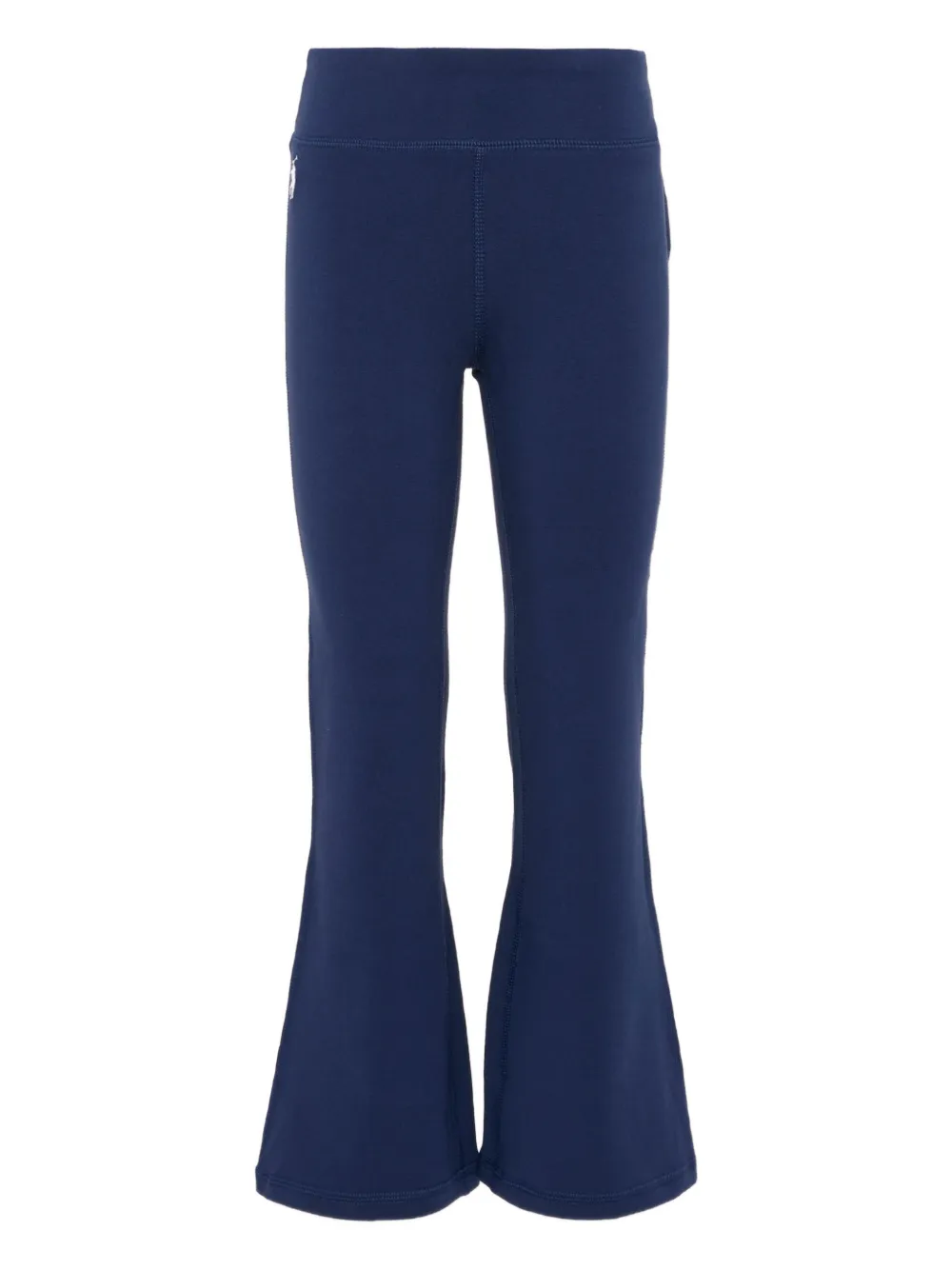 

Легинсы с расклешенным подолом Polo Ralph Lauren Kids, синий