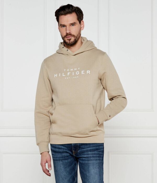 

Толстовка мужская Tommy Hilfiger с капюшоном, бежевый