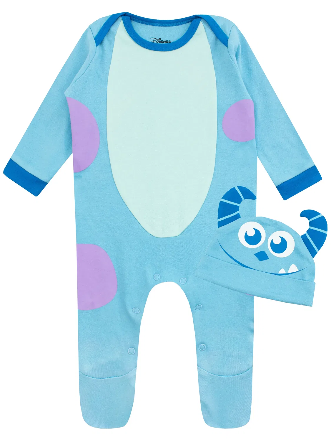 Пижама-слип Monsters Inc Sully Disney, синий