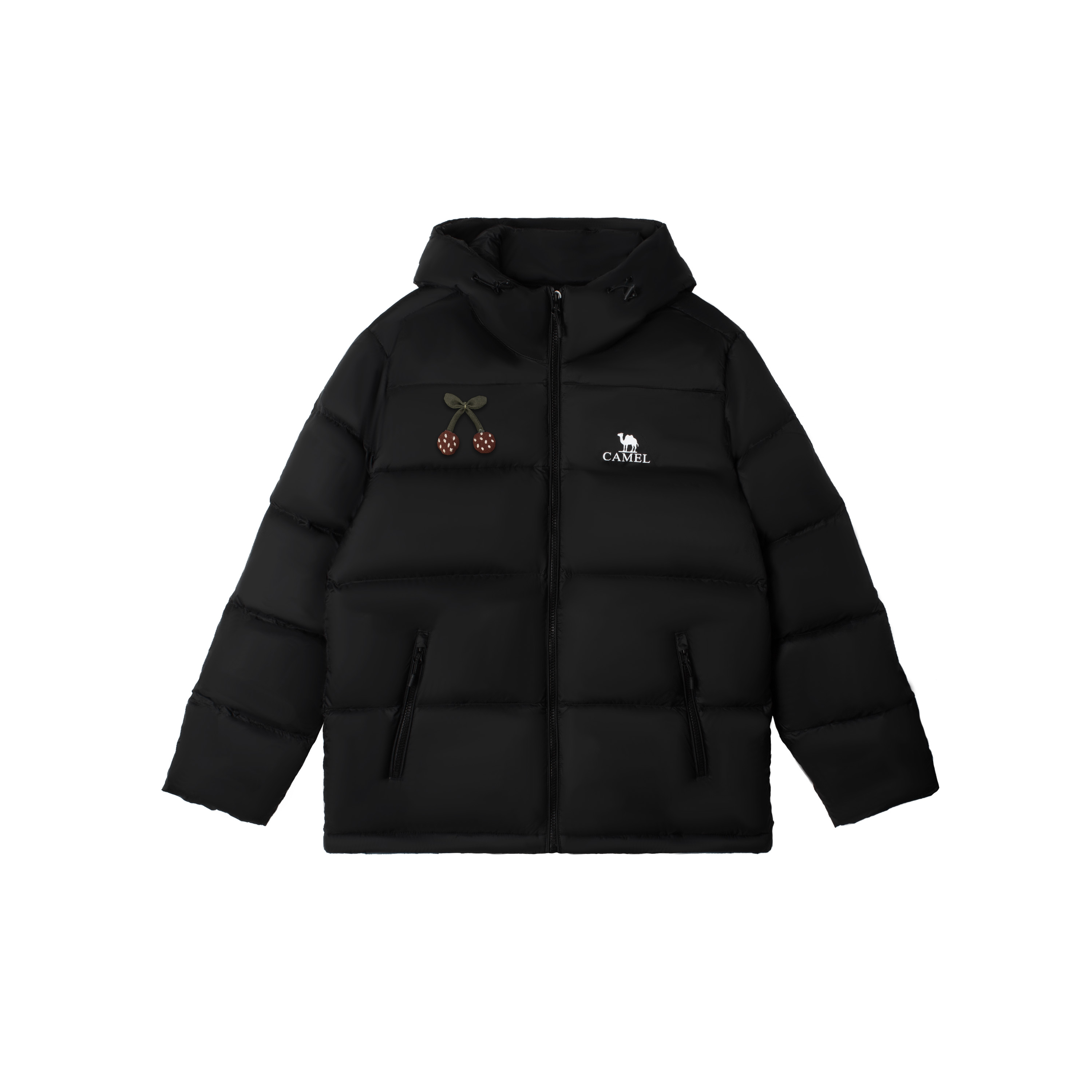 

Теплая куртка из флисовой коллекции Down Unisex CAMEL, phantom черный