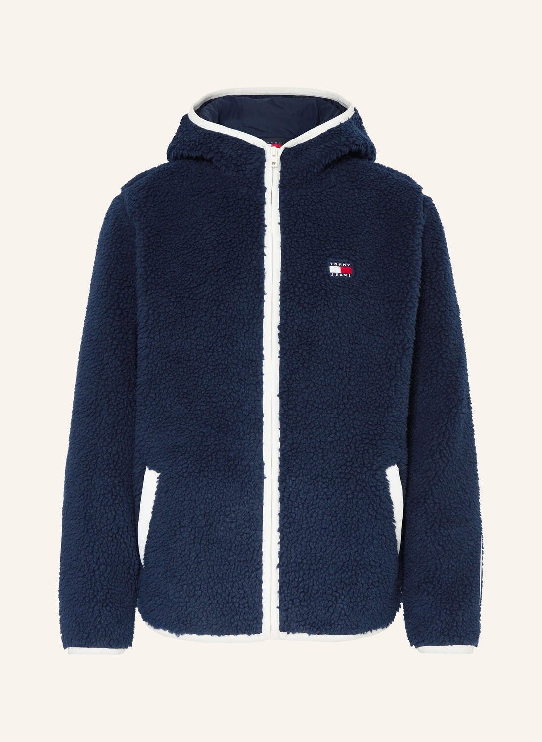 

Меховая куртка Тедди Tommy Jeans, синий