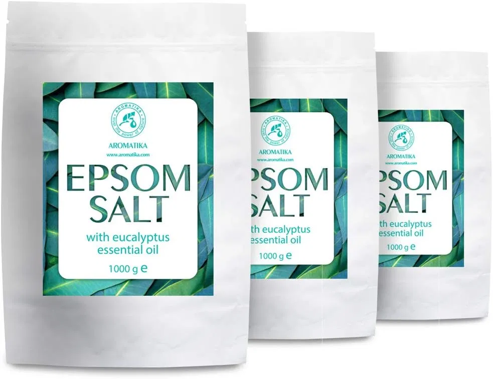 Соль для ванн Epsom & Eucalyptus 3 кг Aromatika Trust The Power Of Nature