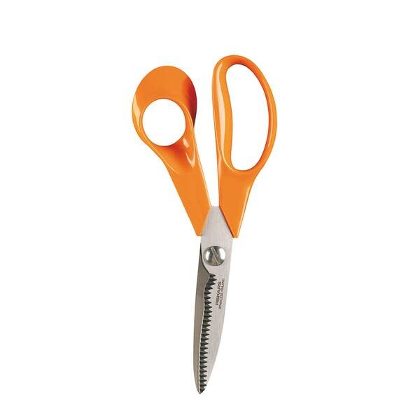 

Ножницы кухонные классик (18см) Fiskars, оранжевый