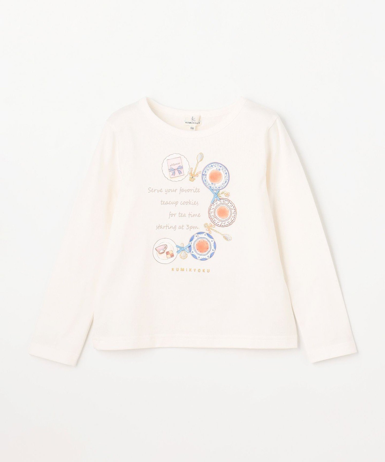 Футболка Tea Time Art [110-140 см] Kids Suite, Off-white [002] — фото 2