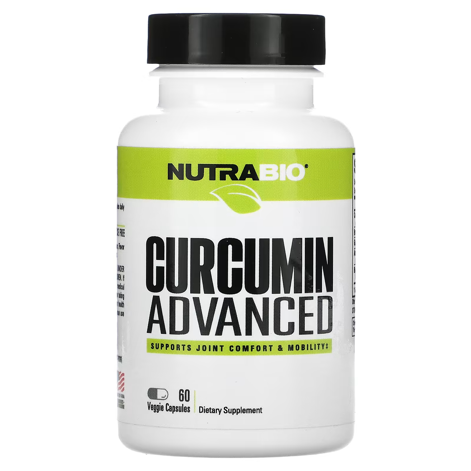 

NutraBio Curcumin Advanced 60 растительных капсул