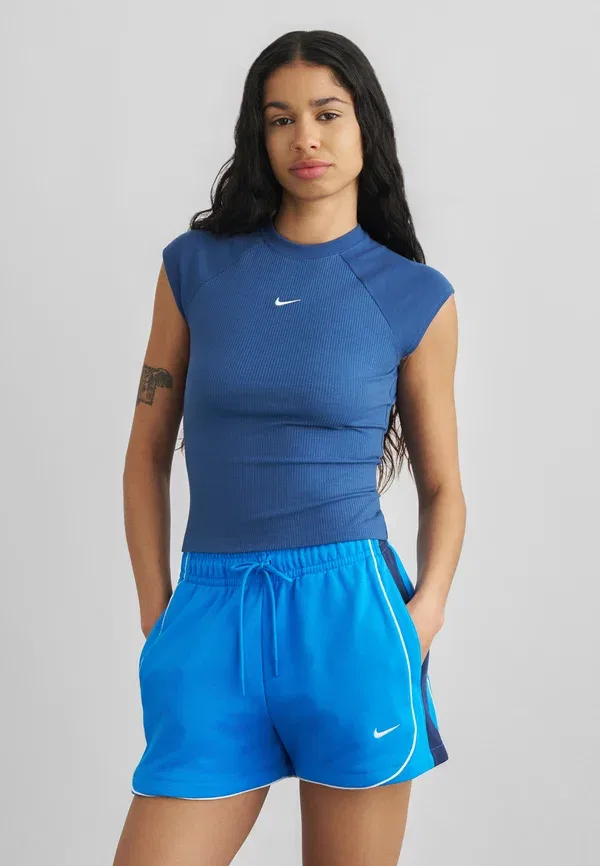 Футболка Nike Sportswear Chill Basic, темно-синий/парусный