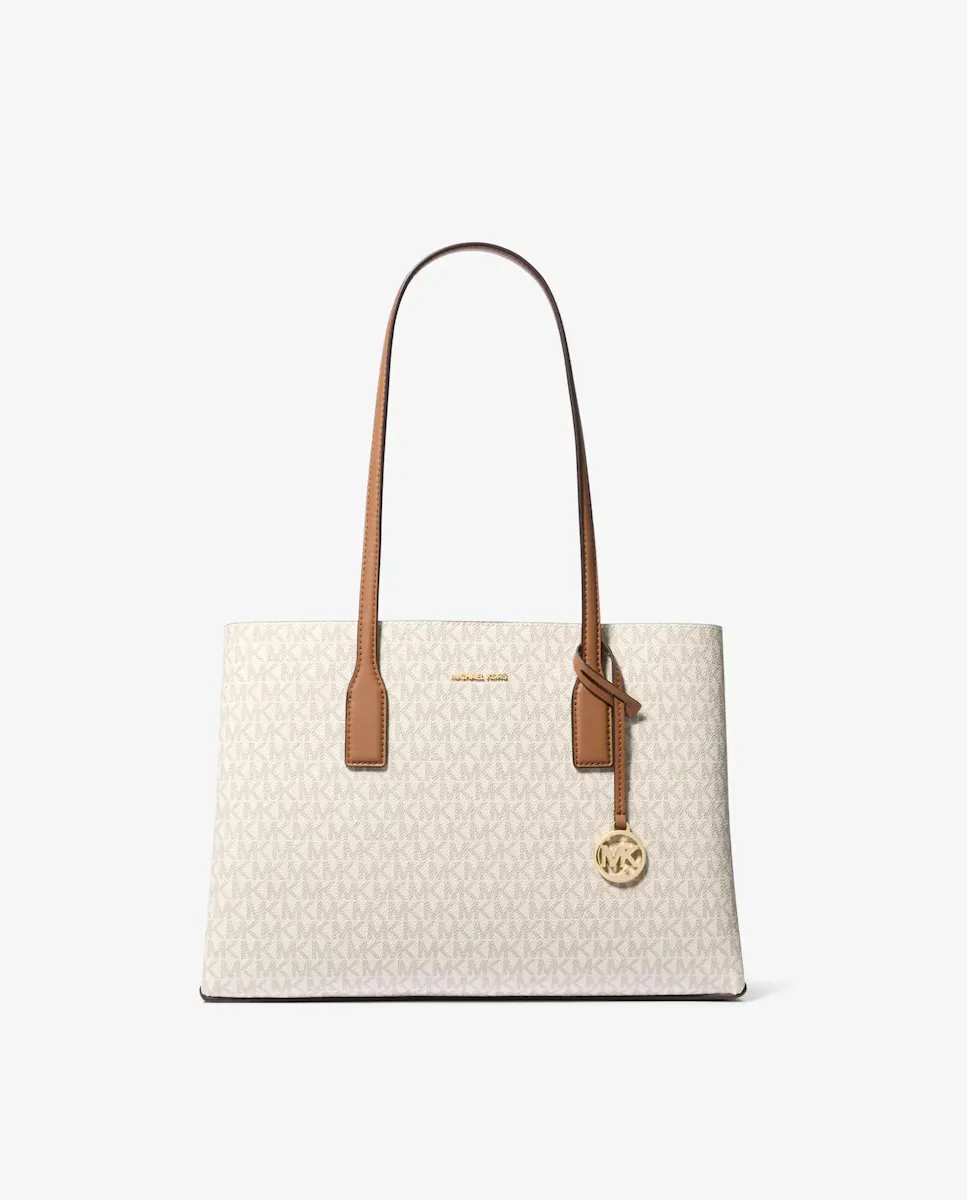

Сумка-тоут Ruthie с логотипом Michael Michael Kors, цвет Crudo
