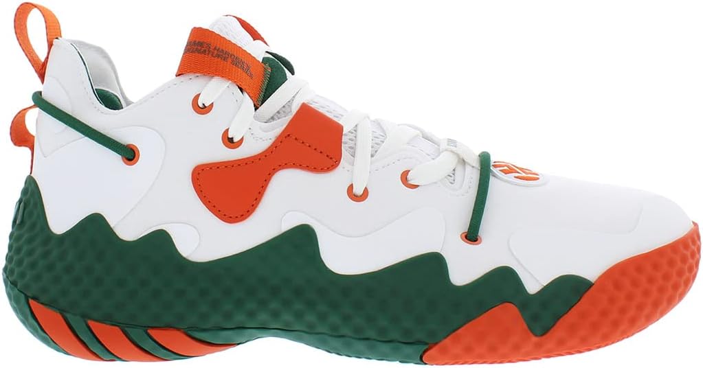 

Мужские кроссовки adidas Harden Vol 6, белый/зеленый/оранжевый