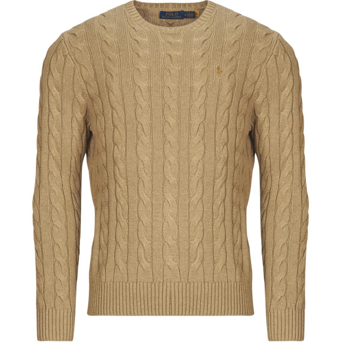 

Вязаный свитер мужской Polo Ralph Lauren, бежевый
