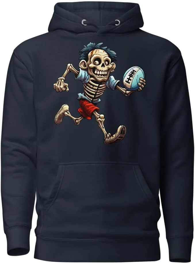 

Толстовка с капюшоном Rugby Player Skeleton