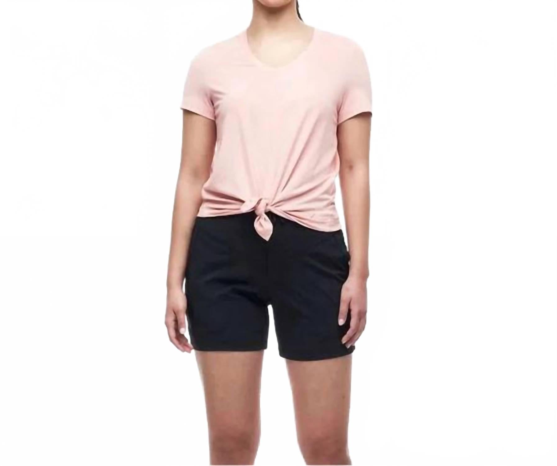 

INDYEVA Быстросохнущий трикотажный топ Diporto розового цвета