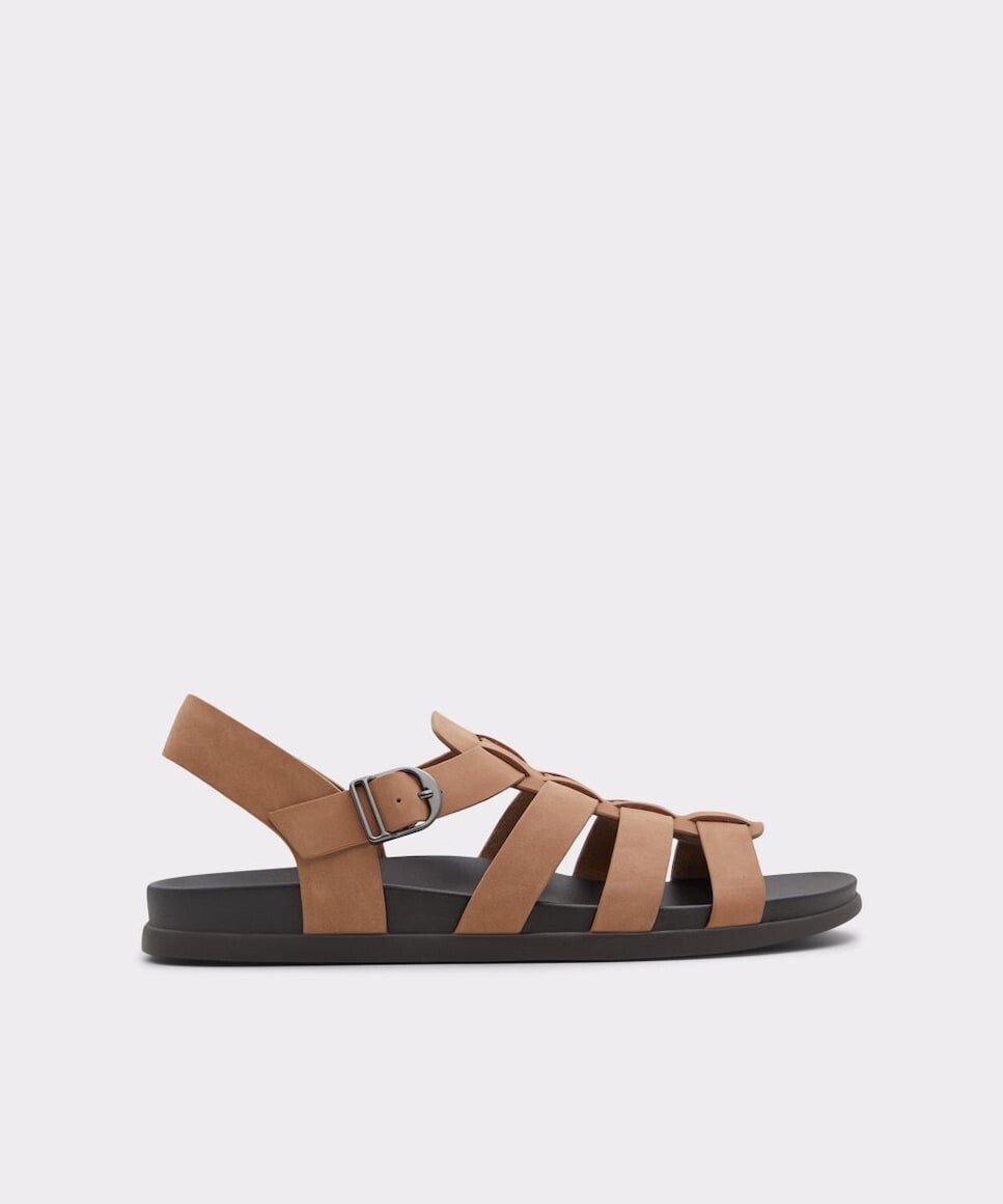 

Мужские сандалии из верблюжьей кожи Aldo, кэмел