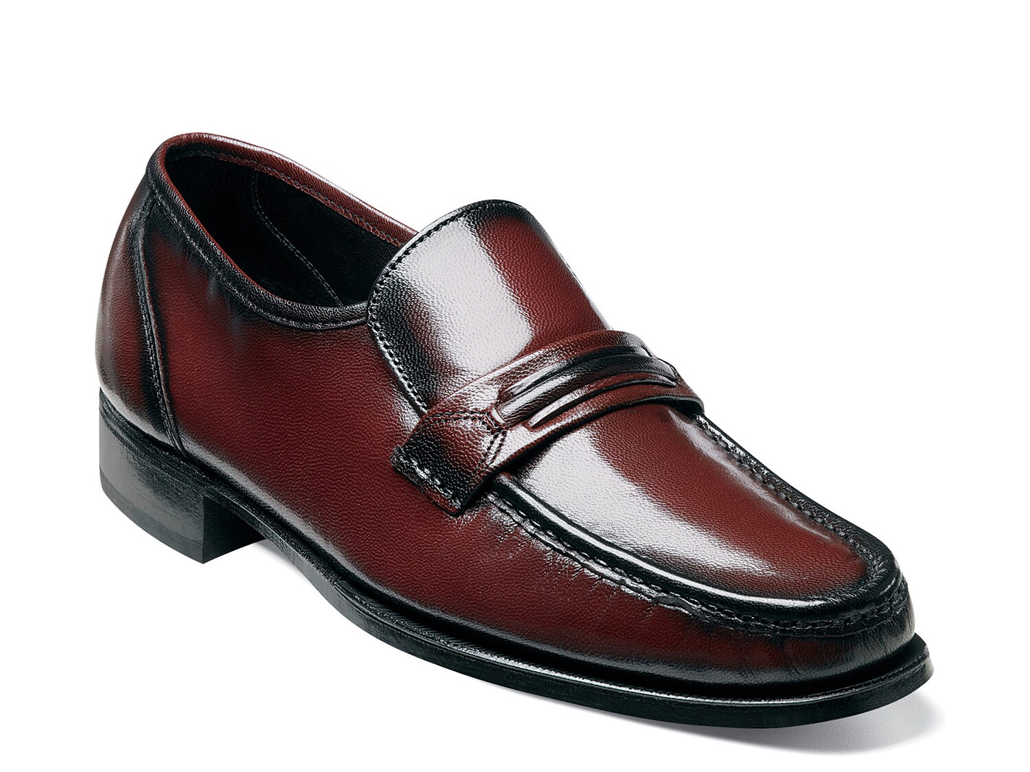 

Слипоны Como Moc Toe Florsheim, бургундия