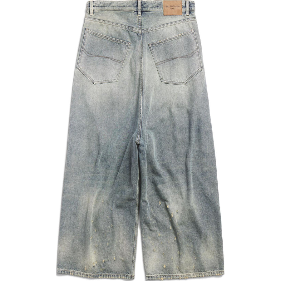 Спортивные брюки (WMNS) Balenciaga Low Crotch Pants 'Light Blue', синий — фото 2