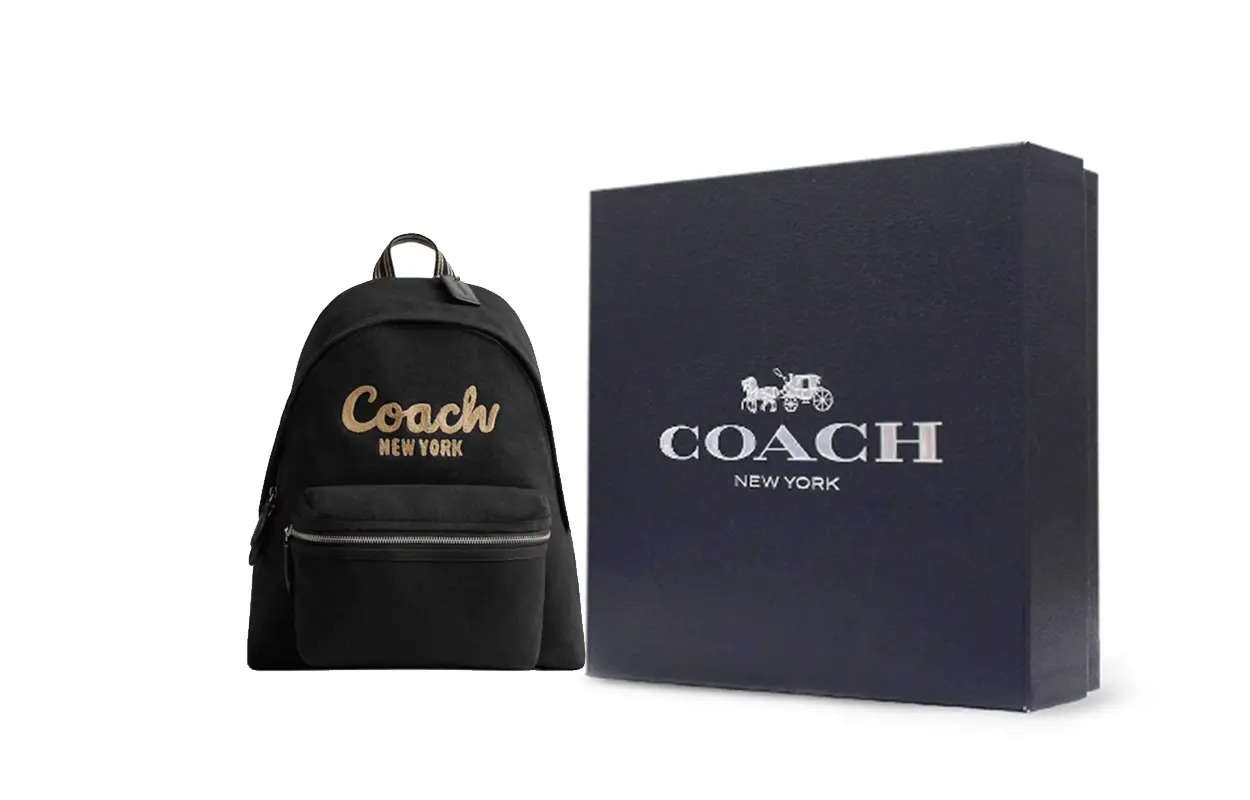 

Coach Тканевый рюкзак-карго, большой размер, женский, черный