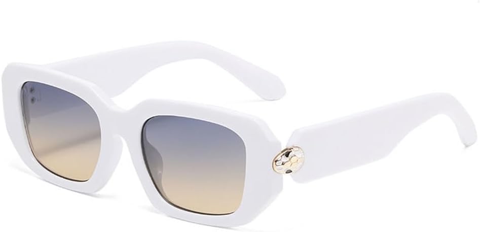 

Солнцезащитные очки в стиле панк с градиентными линзами UV400 и заклепками для женщин и мужчин, для занятий спортом на открытом воздухе, бега и верховой езды UYPTK, Baise