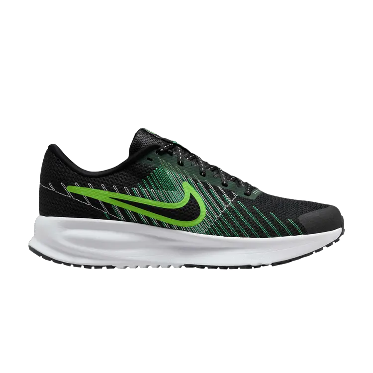 

Кроссовки Nike Run Defy 'Black Green Shock', черный