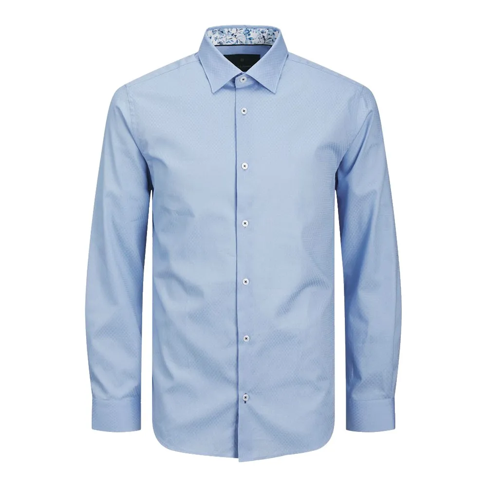 

Рубашка Jack & Jones Barnes Detail Dobby, синий