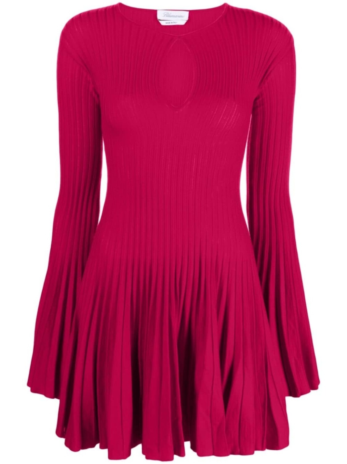 

Blumarine кружевное платье мини, розовый