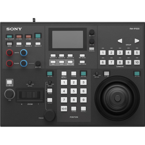 

Профессиональный пульт дистанционного управления Sony RM-IP500/1 для некоторых PTZ-камер Sony