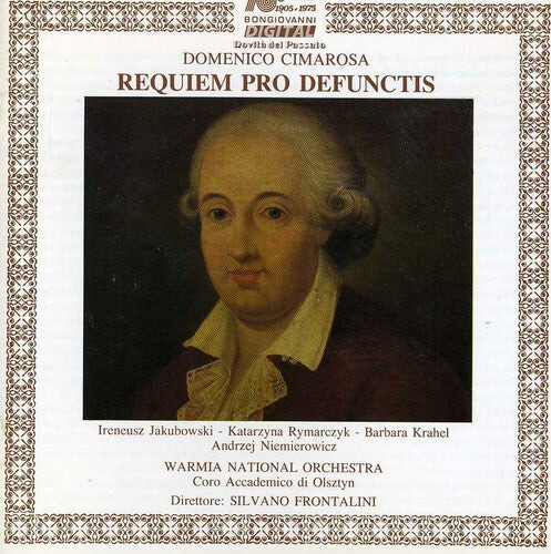 

CD диск Cinarosa / Jakubowski / Frontalini / Wno: Requiem