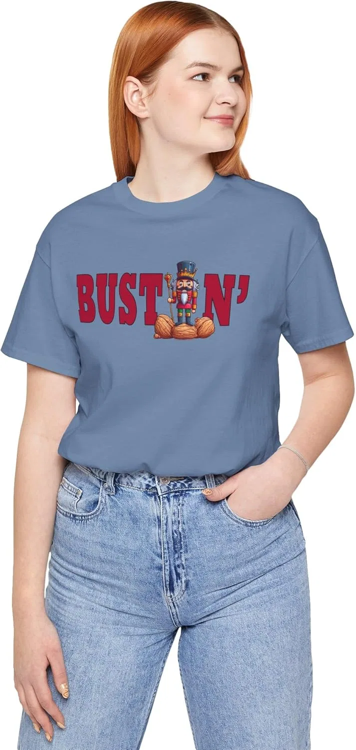 Футболка Bustin' Nuts, Steel Blue — фото 3