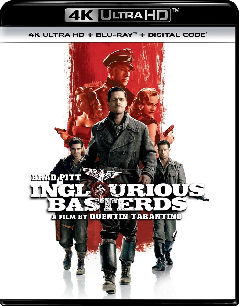 

Диск 4K UHD Inglourious Basterds [2009]