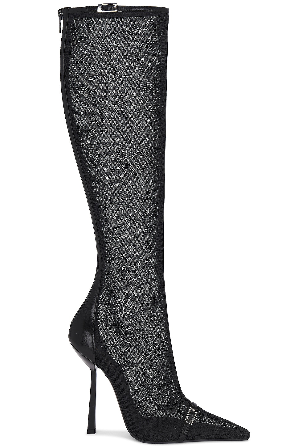 Ботинки Оксалиса Saint Laurent, цвет Nero