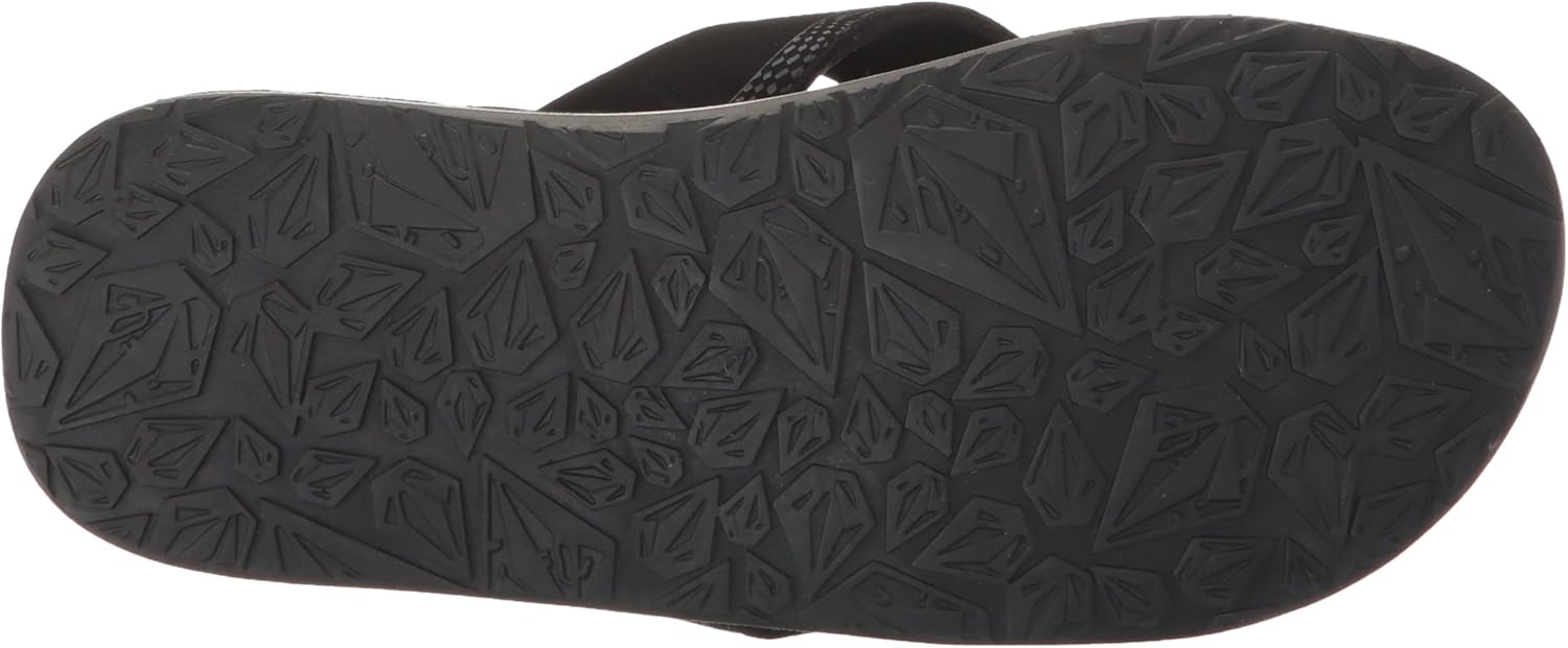 Сандалии Volcom Boys Recliner Big Youth, белый/черный — фото 4