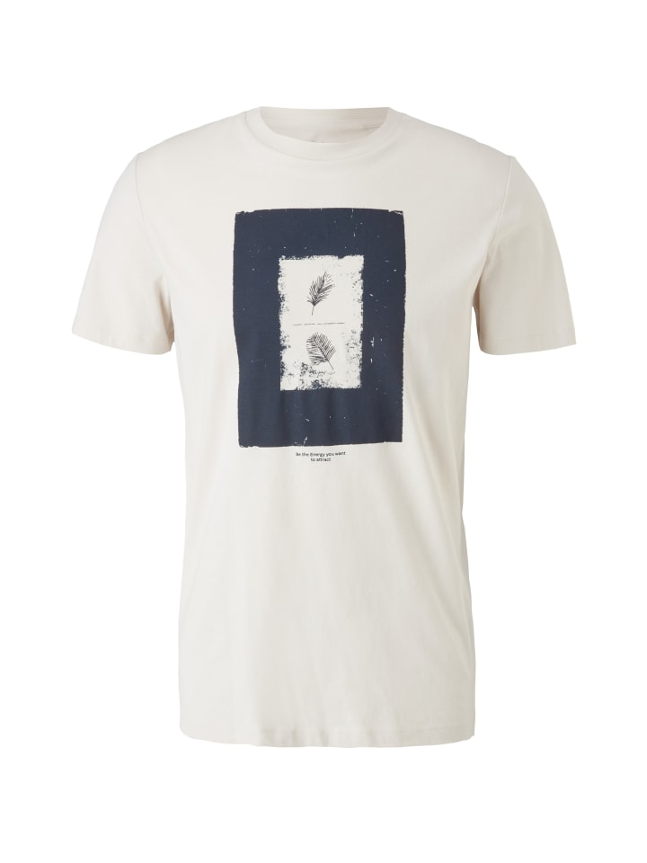 

s.Oliver Футболка цвета 03D1_off-white, Белый, s.Oliver Футболка цвета 03D1_off-white