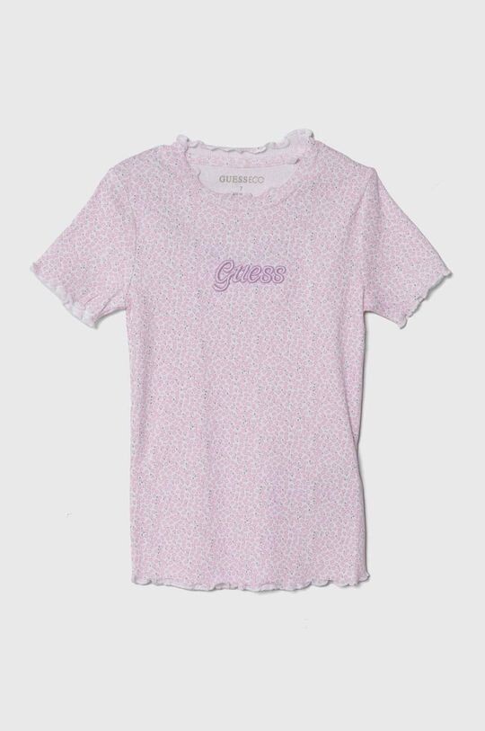 

Детская футболка Guess, розовый