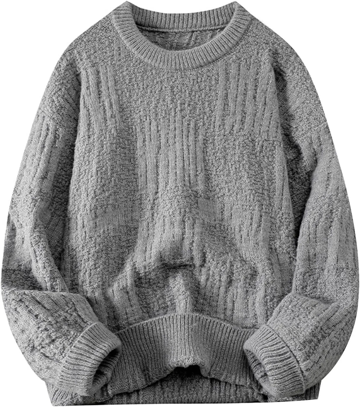 

Мужской оверсайз свитер Unisex Vintage с длинным рукавом Laixton