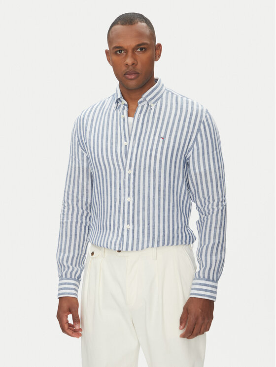 

Рубашка обычного кроя Essential MW0MW38581 Tommy Hilfiger, синий