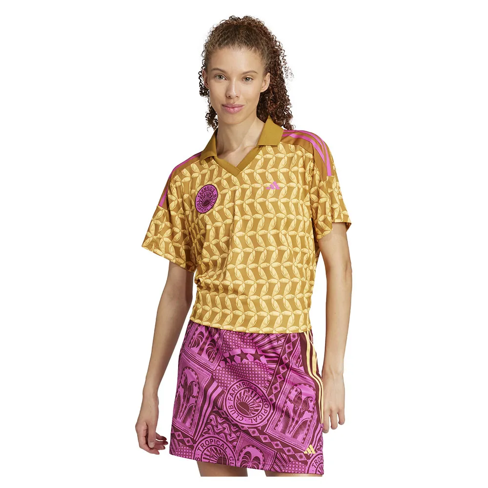 

Рубашка с коротким рукавом adidas X Farm, желтый