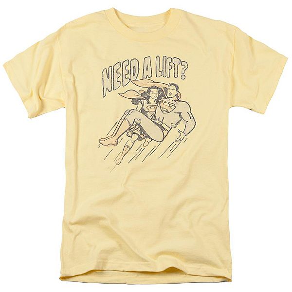 

Футболка с принтом Superman need a lift Licensed Character