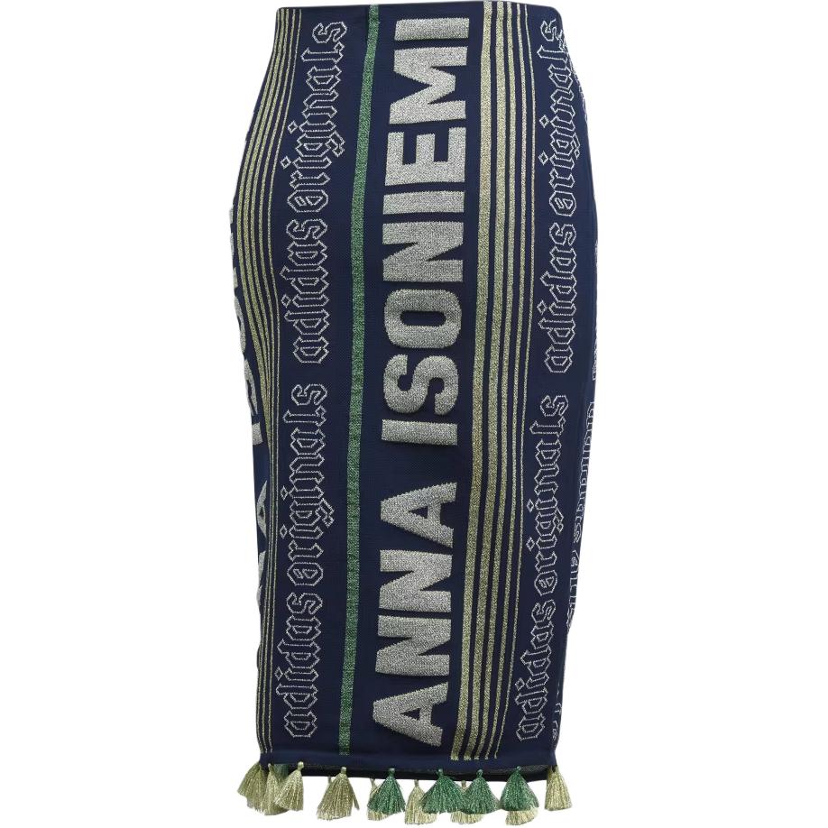 Adidas Originals Повседневная короткая юбка Anna Isoniemi для женщин Green — фото 3